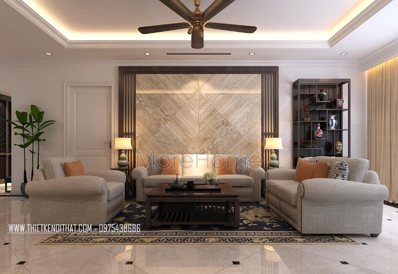 Sofa chung cư tân cổ điển Sofa chung cư tân cổ điển