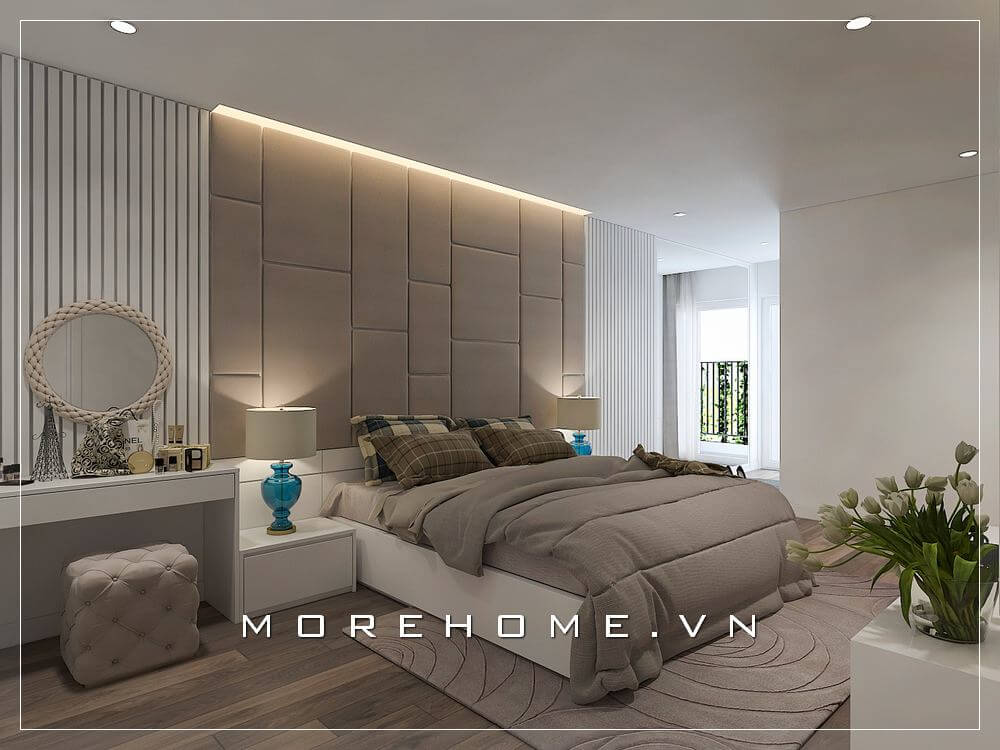 Giường ngủ chung cư hiện đại Giường ngủ chung cư hiện đại