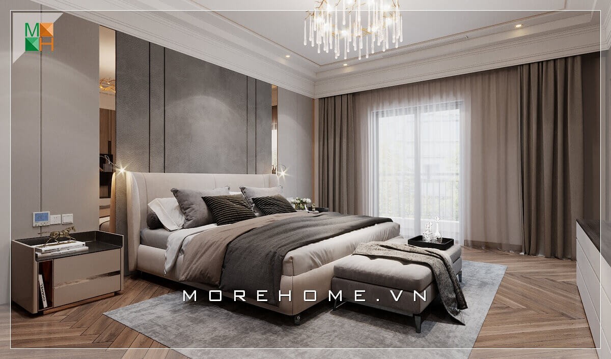 Giường ngủ chung cư hiện đại Giường ngủ chung cư hiện đại