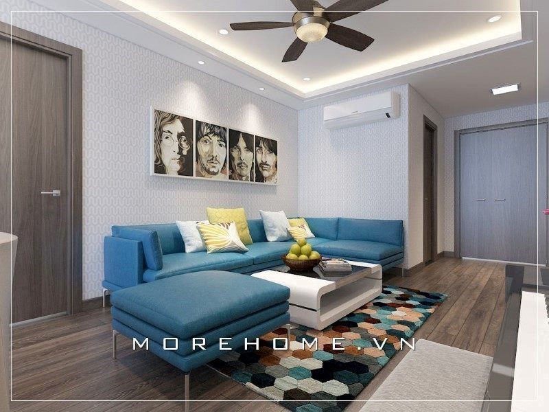 Chiêm ngưỡng mẫu thiết kế phòng khách chung cư đẹp cuốn hút vạn người mê