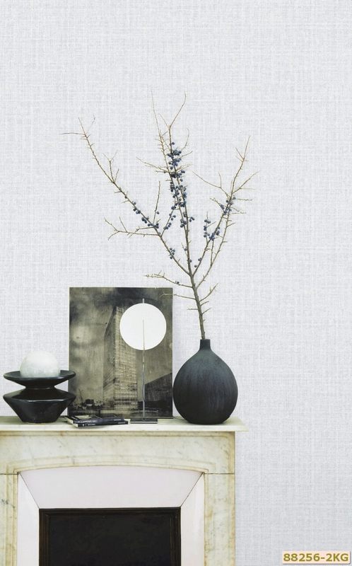 Gam màu xám là một gam màu an toàn dễ dàng trang trí kết hợp nên giấy dán tường hàn quôc mã 88256-2 được rất nhiều người lựa chọn