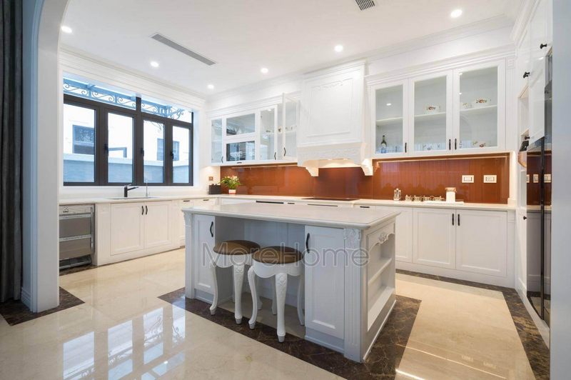 Nội thất tân cổ điển kiểu Pháp luôn khiến khách hàng ấn tượng bởi sự trang nhã trong thiết kế