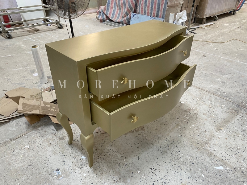 Tay nắm tủ tân cổ điển tăng thêm vẻ đẹp cho nội thất tiện lợi cho việc sử dụng kéo ra kéo vào của ngăn kéo